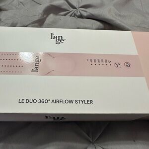 Lange Le Duo 360° Airflow Styler - Pink and White. Used twice.